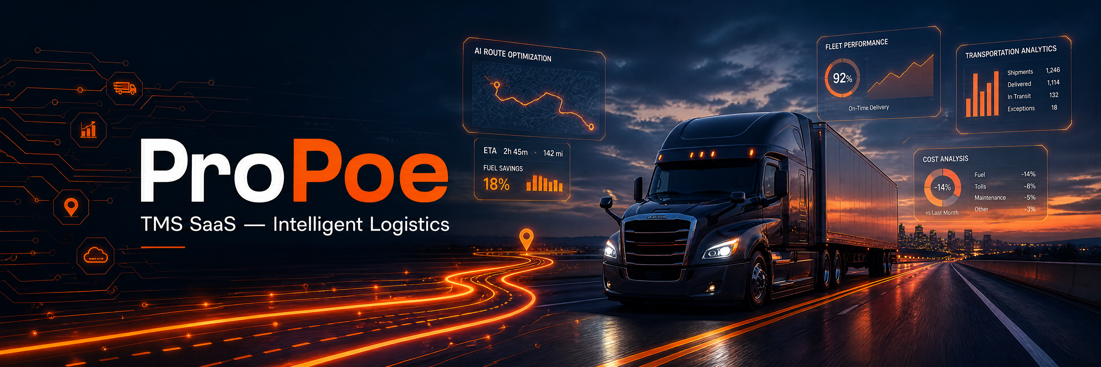 ProPoe TMS — Intelligent Logistics
